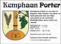 Stadsbrouwerij De Kemphaan BV, Kemphaan Porter