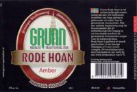 Groningse Bierbrouwerij, Grunn Rode Hoan Amber