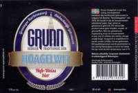 Groningse Bierbrouwerij, Grunn Hoagelwit Hefe-Weiss bier