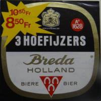 De Drie Hoefijzers, 3 Hoefijzers Breda Holland Biere Bier