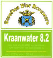 Brouwerij Kraan (Bodegraven), Kraanwater 8.2