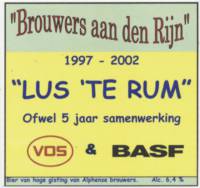 Brouwers aan den Rijn, Lust 'te Rum Vos & BASF