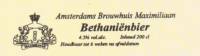 Amsterdams Brouwhuis Maximiliaan, Bethaniën Bier