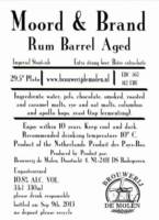 Brouwerij De Molen, Moord & Brand Rum Barrel Aged