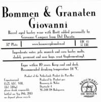 Brouwerij De Molen, Bommen & Granaten Giovanni
