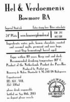 Brouwerij De Molen, Hel & Verdoemenis Bowmore BA