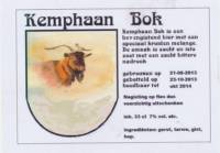 Stadsbrouwerij De Kemphaan BV, Kemphaan Bok