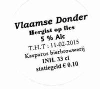 Bierbrouwerij Kasparus, Vlaamse Donder