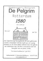 Stadsbrouwerij De Pelgrim, 1580