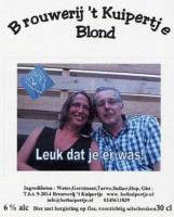 Bierbrouwerij 't Kuipertje, Blond Leuk dat je er was!