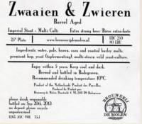 Brouwerij De Molen, Zwaaien & Zwieren Barrel Aged