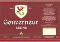 Lindeboom Bierbrouwerij, Gouverneur Brune