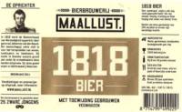 Bierbrouwerij Maallust, 1818