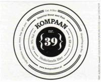 Kompaan Dutch Craft Beer Company, Kompaan nr 39