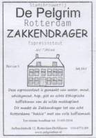 Stadsbrouwerij De Pelgrim, Zakkendrager Espressostout