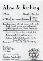 Brouwerij De Molen, Alive & Kicking