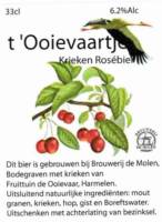 Brouwerij De Molen, 't Ooievaartje Krieken Rosébier