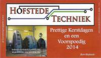 Stadsbierbrouwerij Apeldoorn, Hofstede Techniek