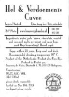 Brouwerij De Molen, Hel & Verdoemenis Cuvee