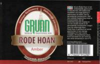 Groningse Bierbrouwerij, Grunn Rode Hoan Amber