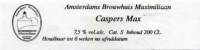 Amsterdams Brouwhuis Maximiliaan, Caspers Max