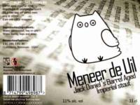 Uiltje Brewing Company, Meneer de Uil Jack Daniel's Barrel Aged Imperial Stout