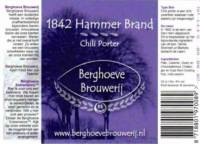 Berghoeve Brouwerij, 1842 Hammer Brand Chili Porter