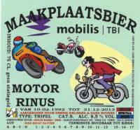 Jantje's Bieren Uden, Maakplaatsbier Mobilis TBI