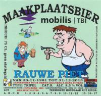 Jantje's Bieren Uden, Maakplaatsbier Mobilis TBI