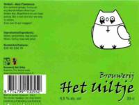 Uiltje Brewing Company, Velduil - Asio Flammeus