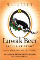 Brouwerij De Molen, Wijsbier Luwak Beer Exclusive Stout