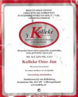 Stadsbrouwerij van Kollenburg, Kolleke Ome Jan