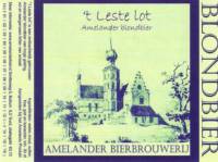 Amelander Bierbrouwerij, 't Leste Lot Blondbier