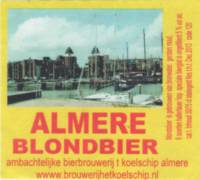 Bierbrouwerij 't Koelschip, Almere Blondbier