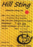 Hilldevils Beers, Hill Sting American Honey Ale