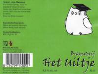 Uiltje Brewing Company, Velduil - Asio Flammeus