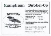 Stadsbrouwerij Almere, Kemphaan Dubbel-Op