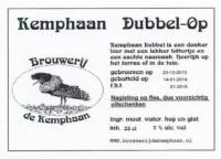 Stadsbrouwerij De Kemphaan BV, Kemphaan Dubbel-Op