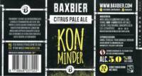 Baxbier, Kon Minder Citrus Pale Ale
