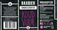 Baxbier, Koud Vuur Smoked Porter