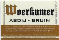 Stichting Heerlijk en Eerlijk (Woerkumer / Altena Bier), Woerkumer Abdij - Bruin