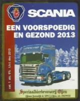 Bierbrouwerij Oijen, Scania een voorspoedig en gezond 2013