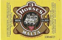 United Dutch Breweries, 3 Horses Malta