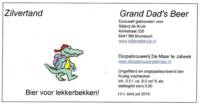 Dorpsbrouwerij De Maar, Zilvertand Grand Dad's Bier 