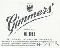 Brouwerij Vrije Heerlijckheid, Gimmers Witbier Dubbel Gerst