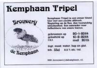 Stadsbrouwerij Almere, Kemphaan Tripel