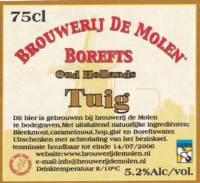 Brouwerij De Molen, Borefts Oud Hollands Tuig