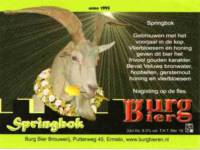 Burg Bier Brouwerij, Springbok