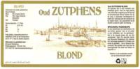 Bronckhorster Brewing Company , Oud Zutphens Blond