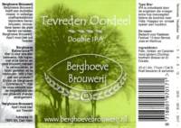 Berghoeve Brouwerij, Tevreden Oordeel Double IPA